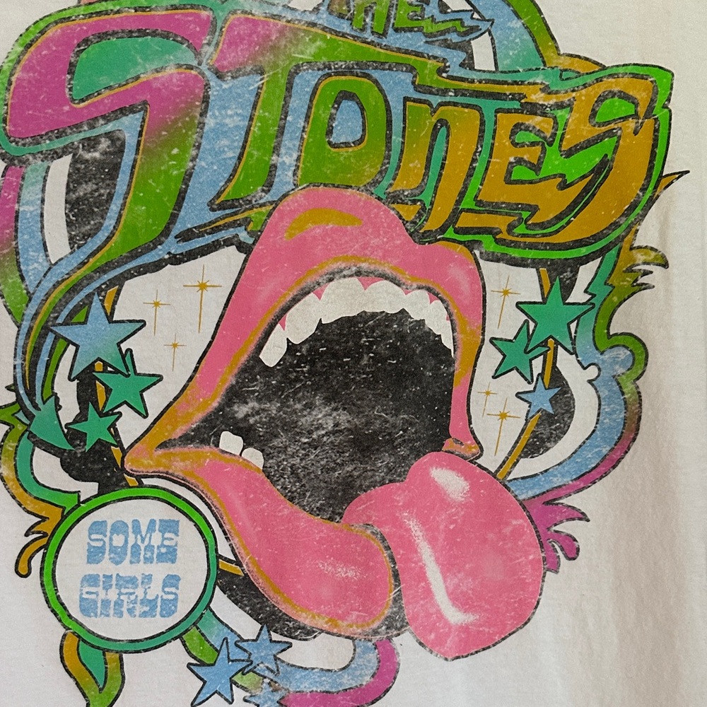 Rolling Stones Tongue Graphic Tee - Picture 3 of 4